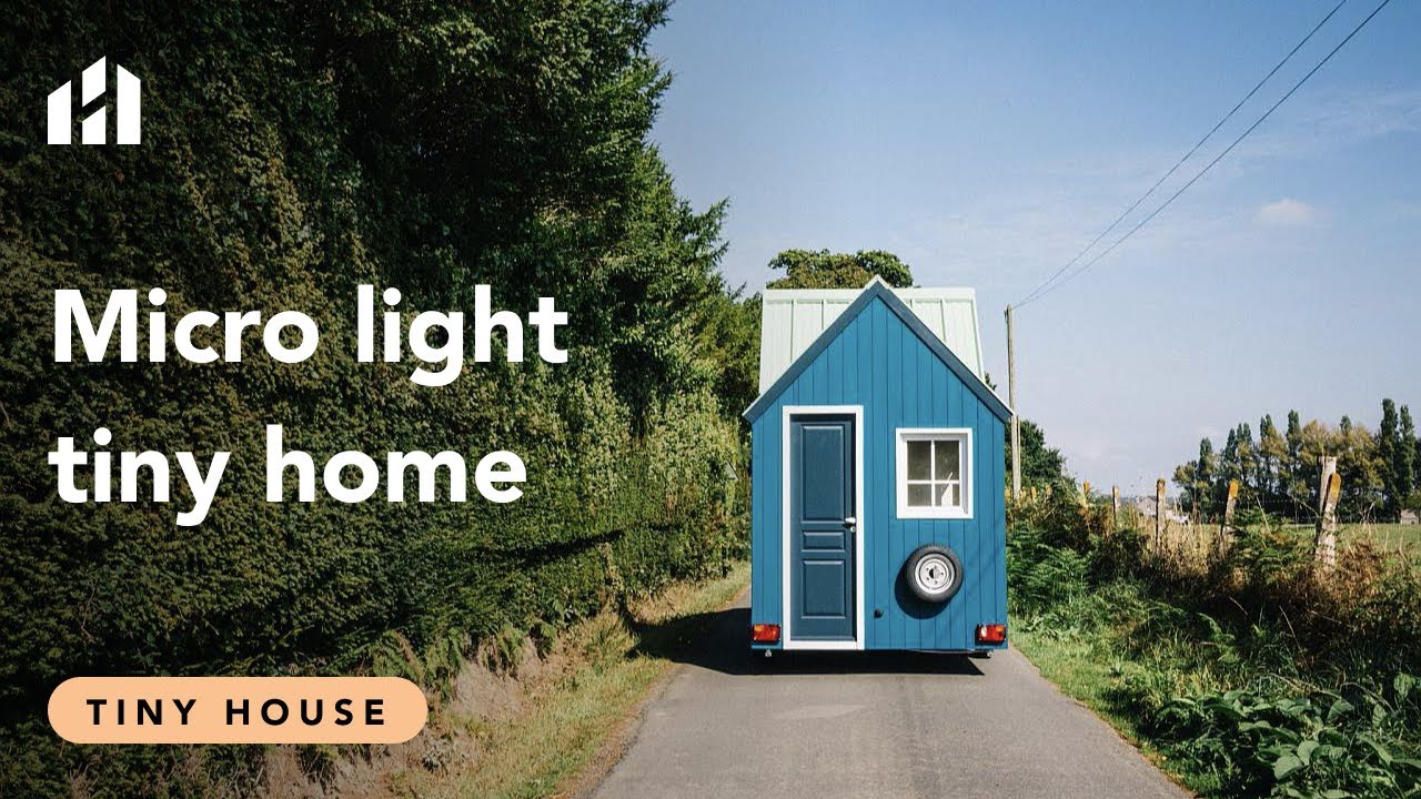 'La classic' Cahute Tiny Home - (Lightweight, Micro Sized but HUGE inside)