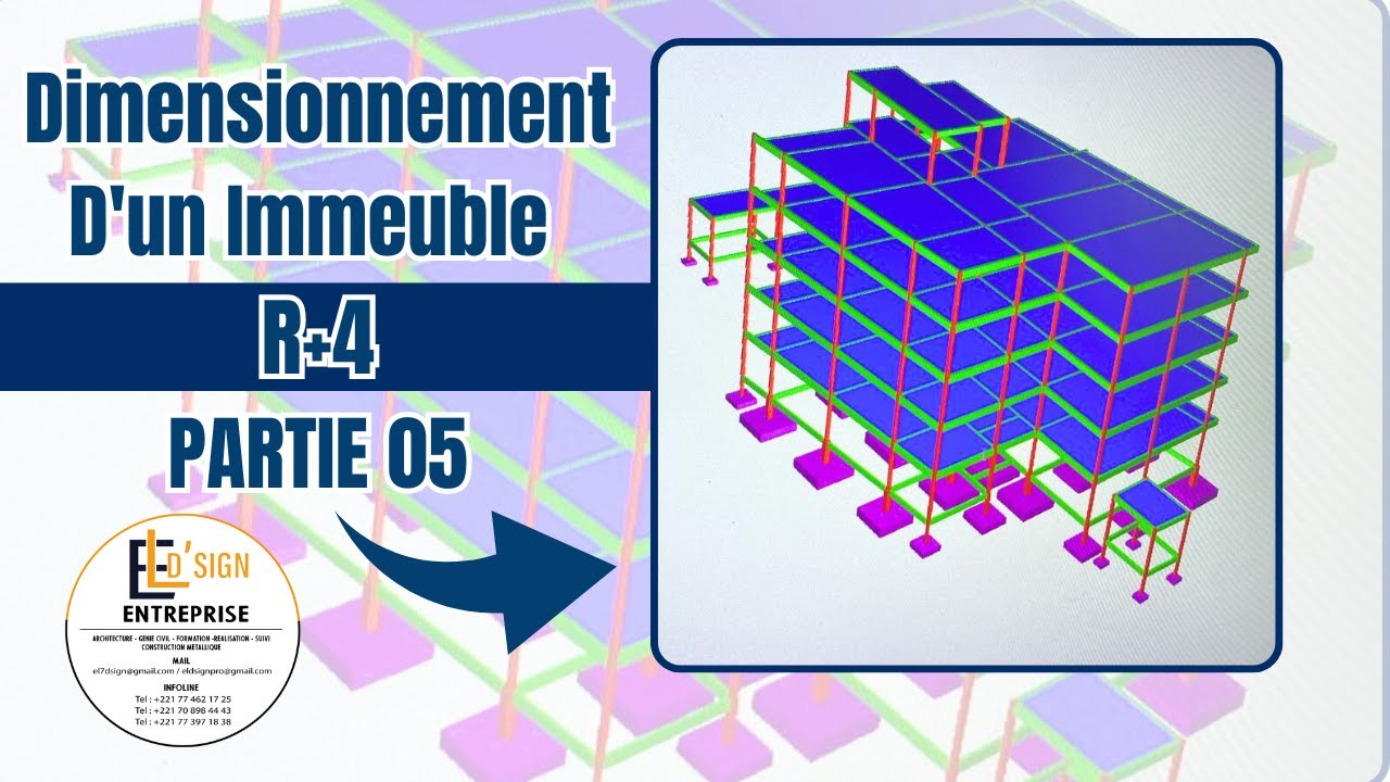 Dimensionnement D'un Immeuble R+4 - PARTIE 05