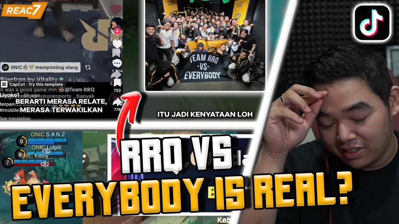 #REAC7 RRQ LEMON MARAH DISURUH JADI COACH !? ONIC PENGEN SERAME EVOS & RRQ ??