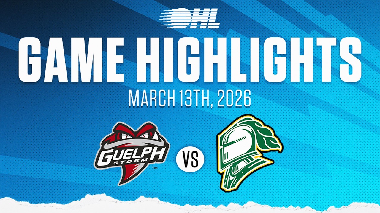 Обзор матчей OHL: Guelph Storm против London Knights, 13 марта 2026 года.