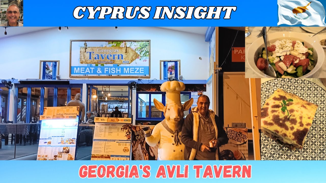 Georgia's AVLI Tavern, Protaras Cyprus - Delish.