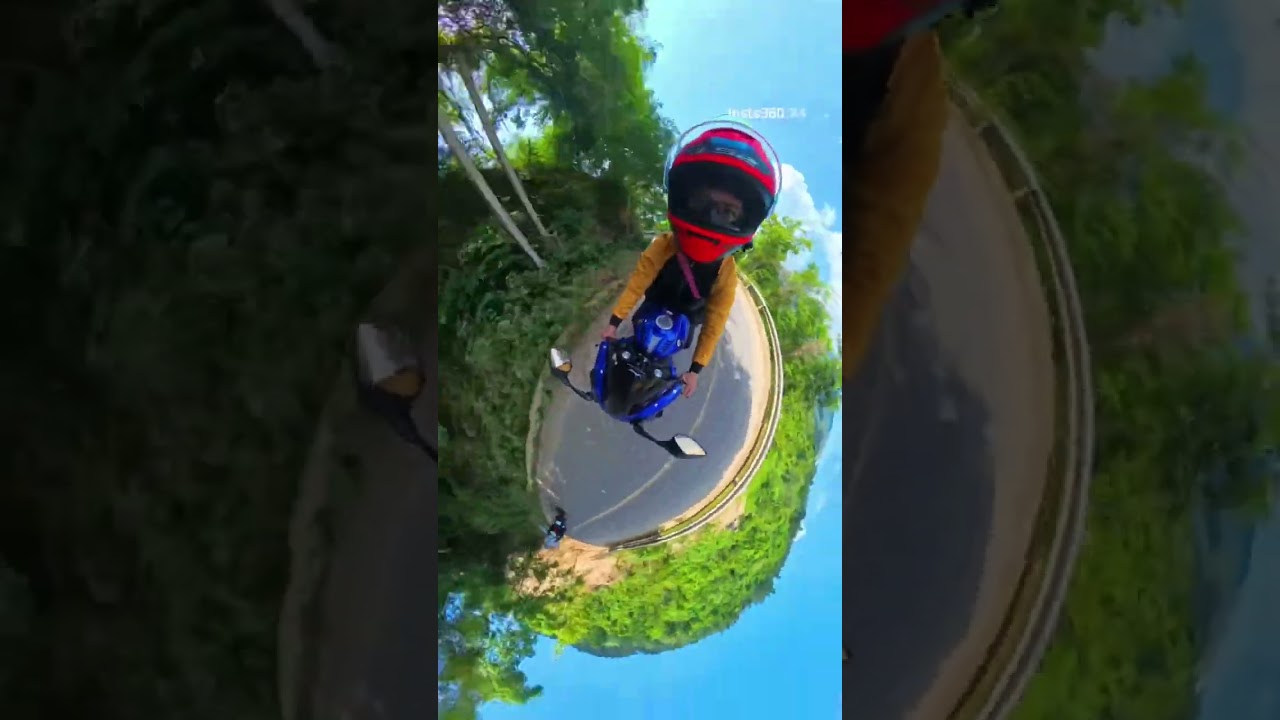 Using a professional camera to film motorcycle videos 🤩 