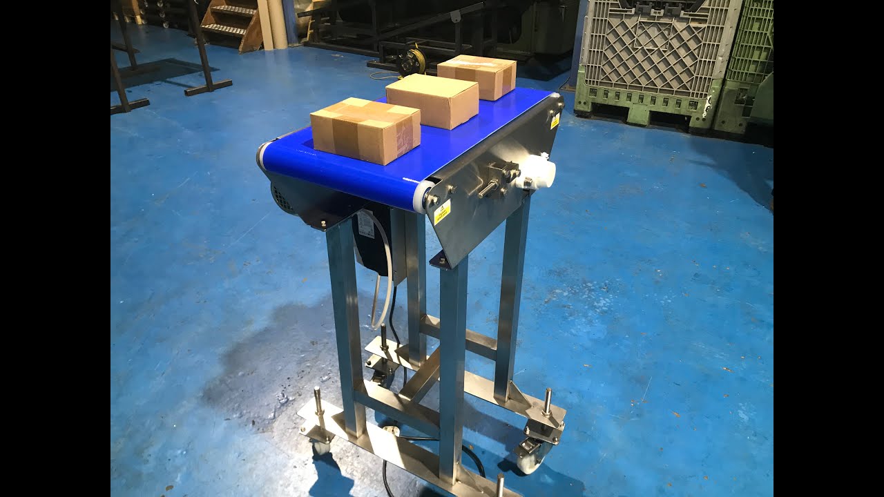 Small Short and Portable Conveyors for Mobile Solutions at C Trak Ltd