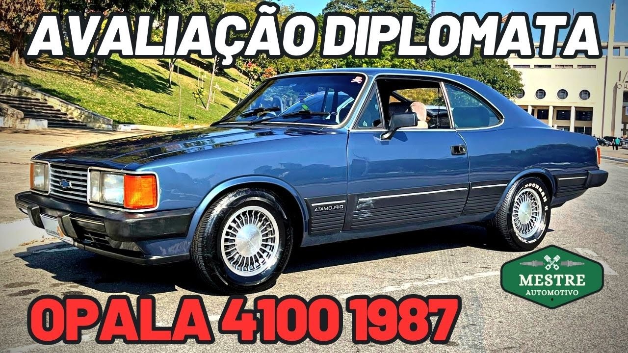 Chevrolet Opala Diplomata 4100 Coupe 1987 - O Clássico Brasileiro mais icônico de todos!