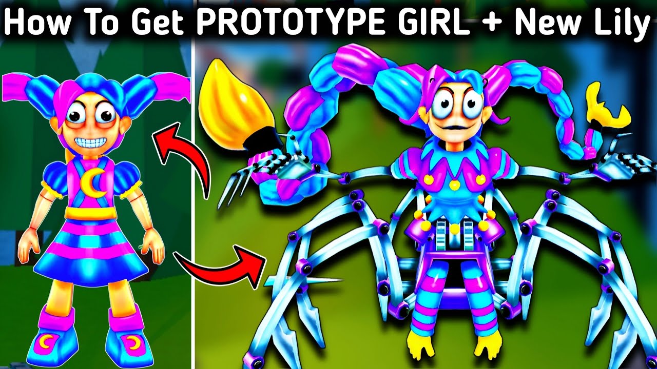 How To Get PROTOTYPE GIRL + PROTOGIRL BOSS LILY In Roblox MORPH WORLD - Poppy Playtime Update