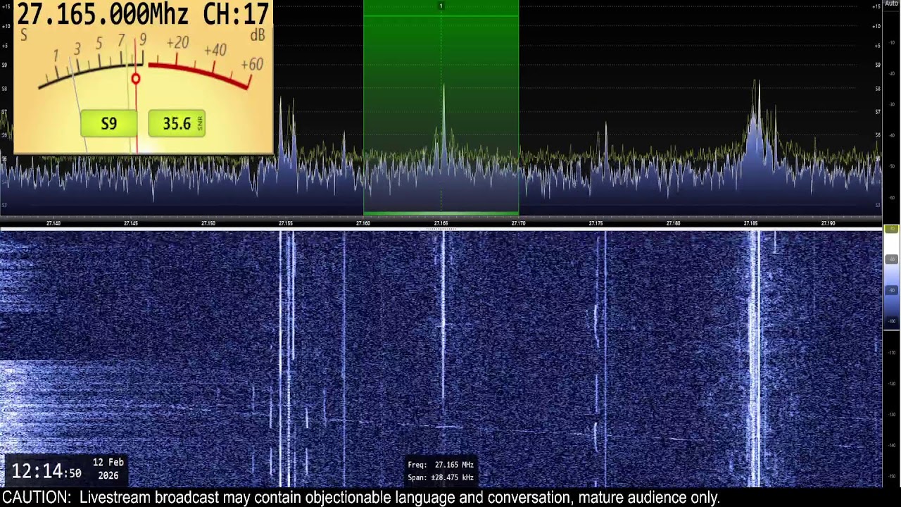 Live CB Radio Channel 17 - 02/12/2026