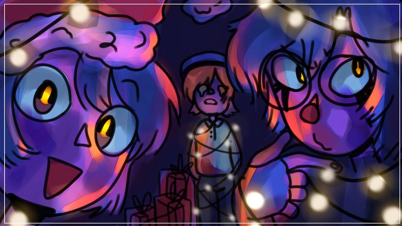 Aftons Meet SecurityBreach||FNAF|AftonFamily|SecurityBreach|REMAKE|CHRISTMAS SPECIAL ✨️