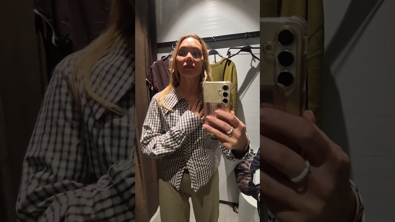 zara/ блузка/ примерки 2026/