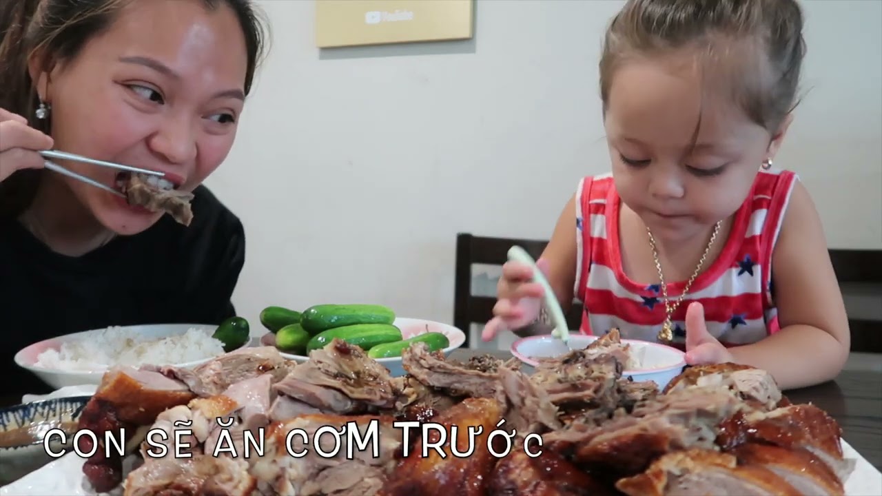 Vlog 1355 ll 2 MẸ CON VUI VẺ CÙNG NHAU ĂN 