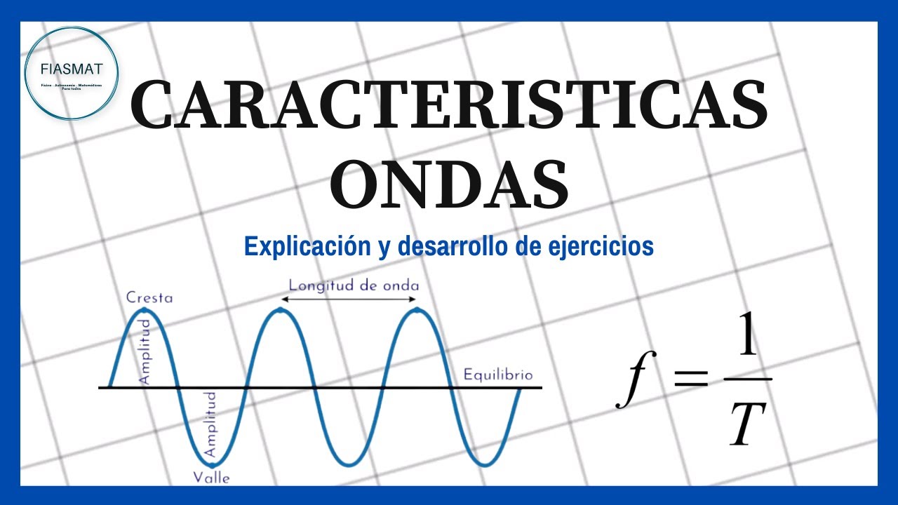 Caracteristicas de las ondas - Ejercicios de Ondas