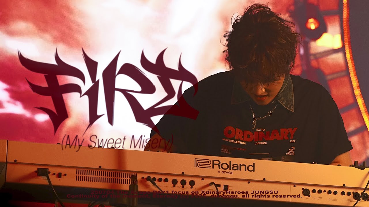 [4K] FiRE(My Sweet Misery) - XdinaryHeroes(정수 직캠) | 250704 The Xcape DAY1