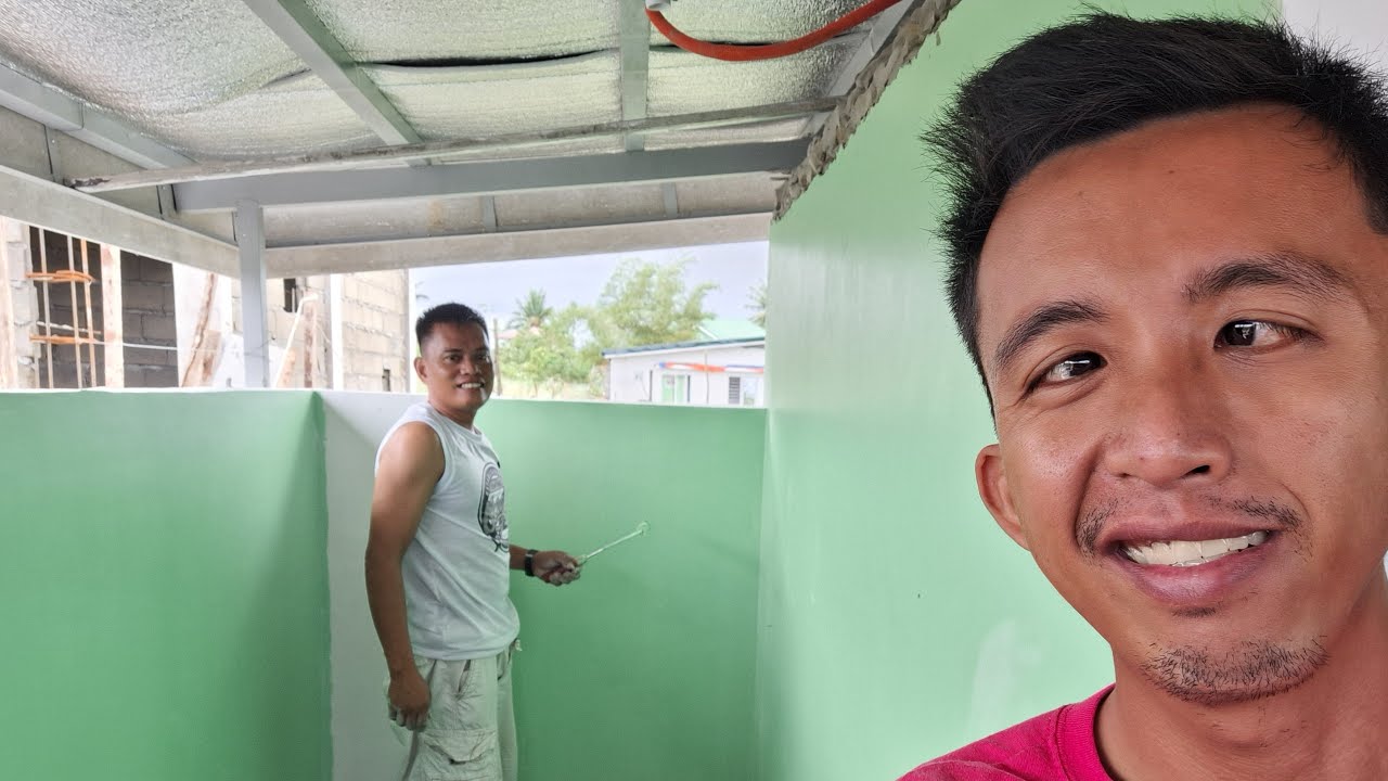 PINTURA SA BAHAY NI MR. J