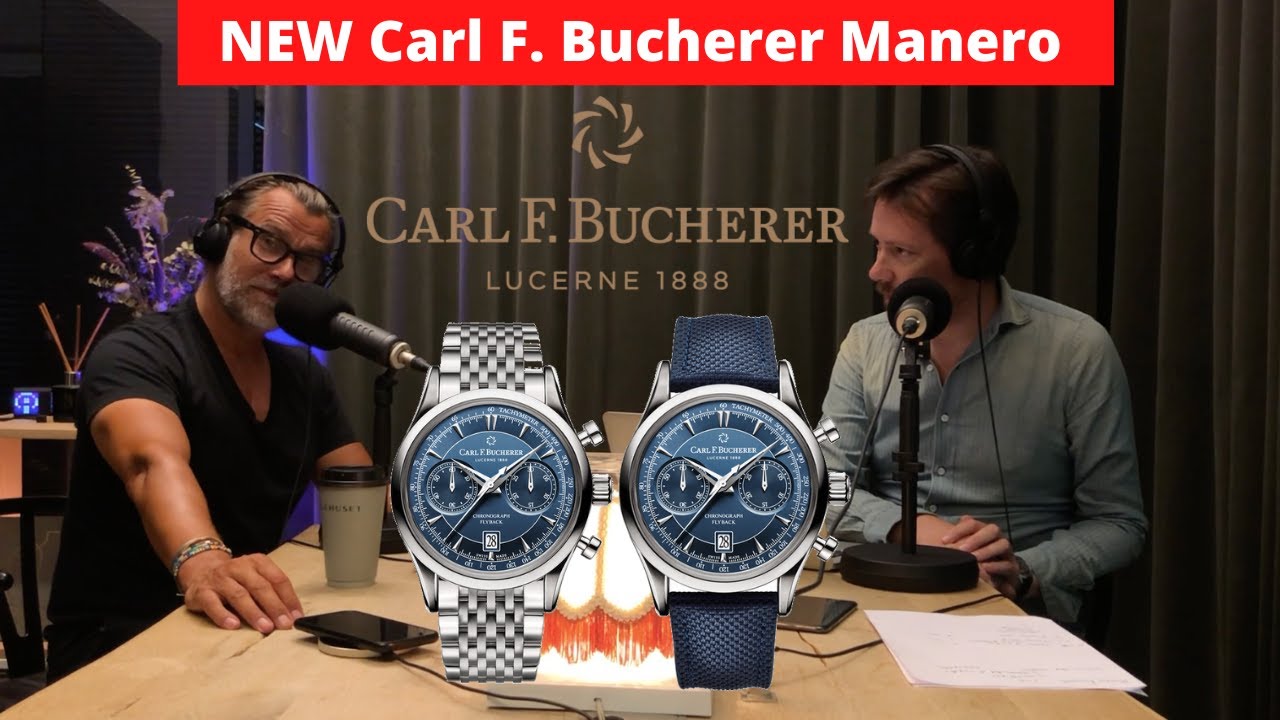 New Carl F. Bucherer Manero Flyback With Blue Dial & Bracelet | 8past10 Watch Talks #48