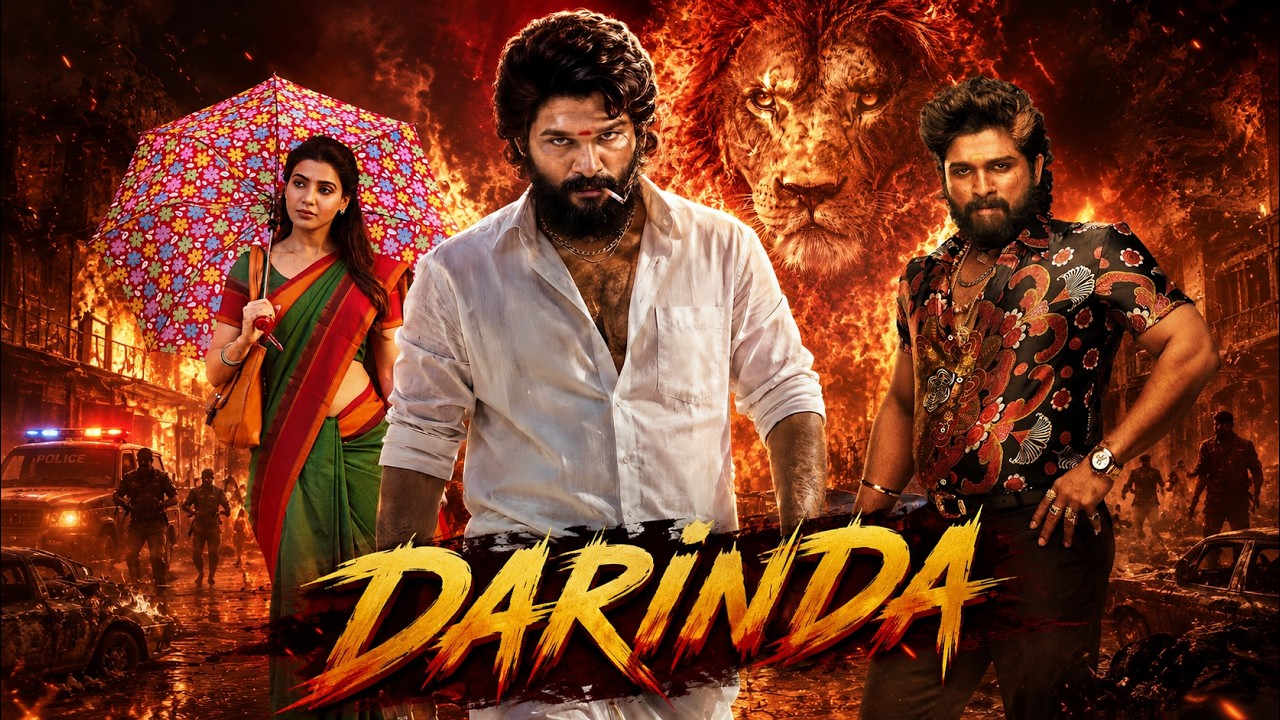 Darinda | Allu Arjun New South Indian Full Hindi Dubbed Movie 2026 | New South Action Movie