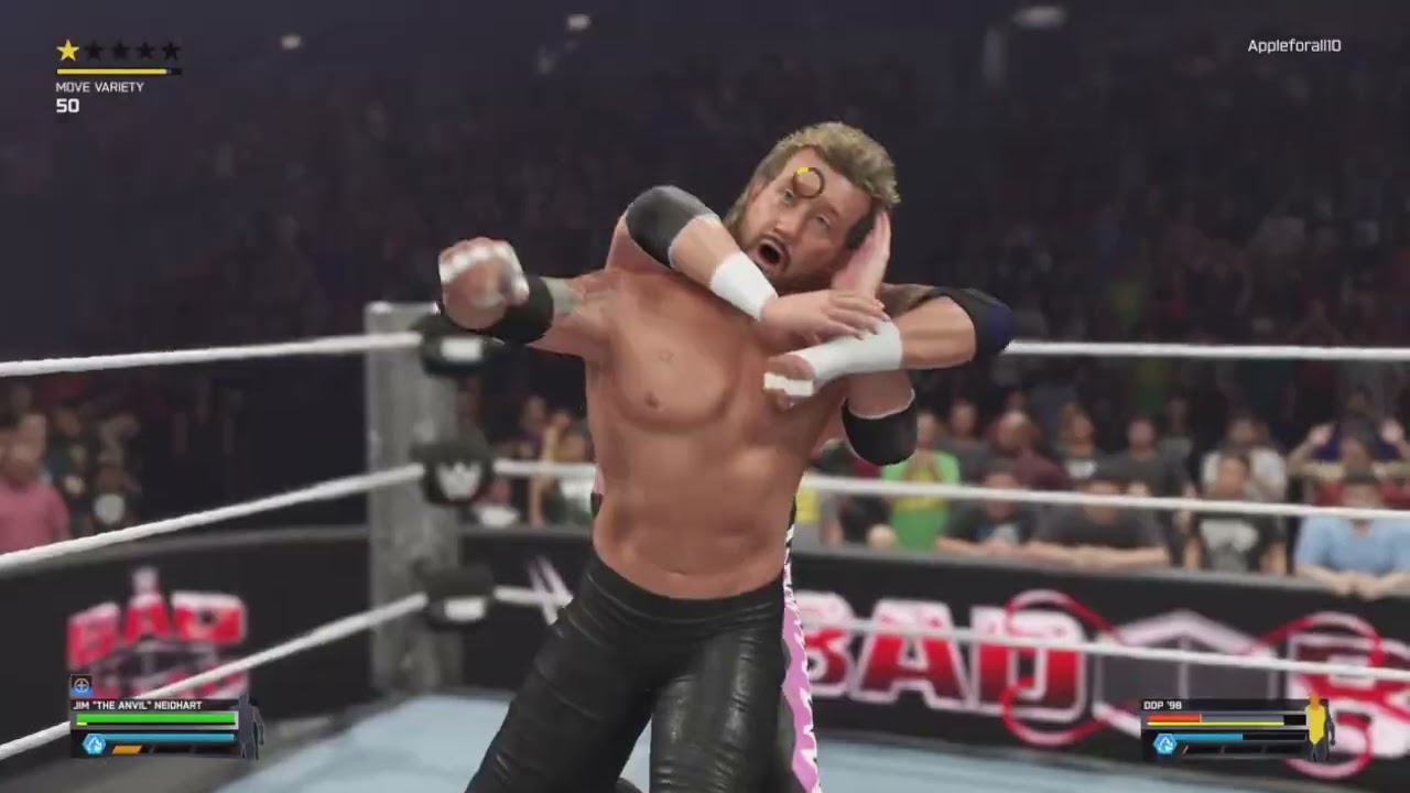 WWE 2K25, Jim The Anvil Neidhart Verses Diamond Dallas Page