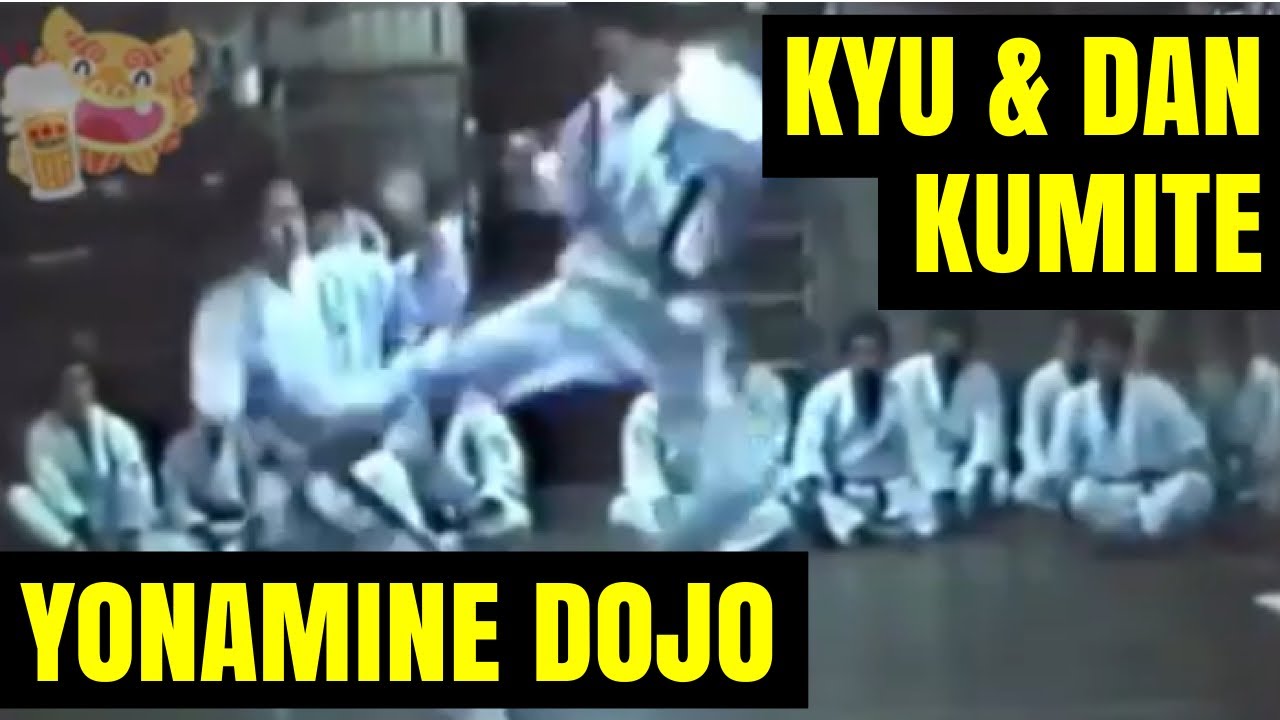 Uechi Ryu Yakusoku Kyu & Dan Kumite - Yonamine Dojo 1985