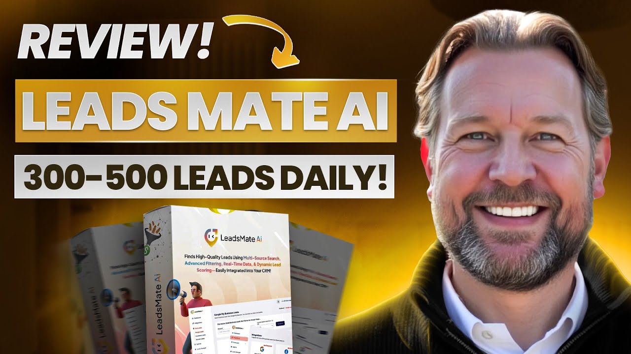 Leadsmate AI Review - Generate 300-500 High-Quality Leads Daily