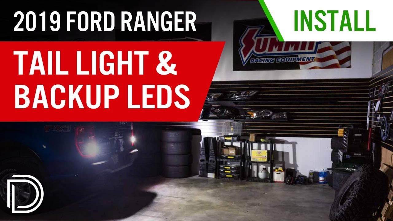 Как установить светодиодные фонари заднего хода и габаритные огни Ford Ranger 2019 года | Diode D...