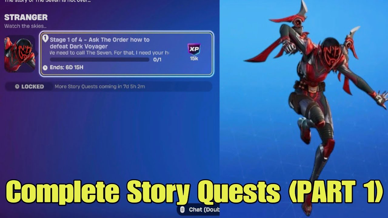Fortnite Complete All The Story Quests (Part 1) - How to Complete Stranger Story Quests