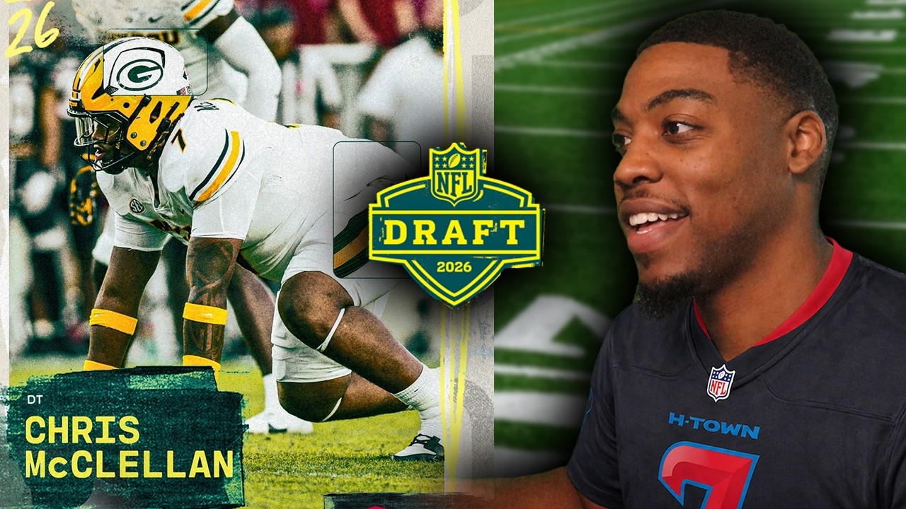 Chris McClellan Highlights Reaction | Greenbay Packers - NFL Draft 2026