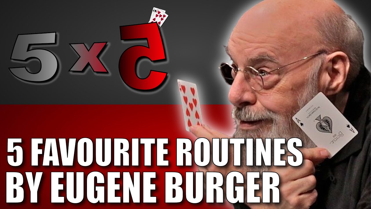 5 Favourite Routines by Eugene Burger | 5x5 With Craig Petty