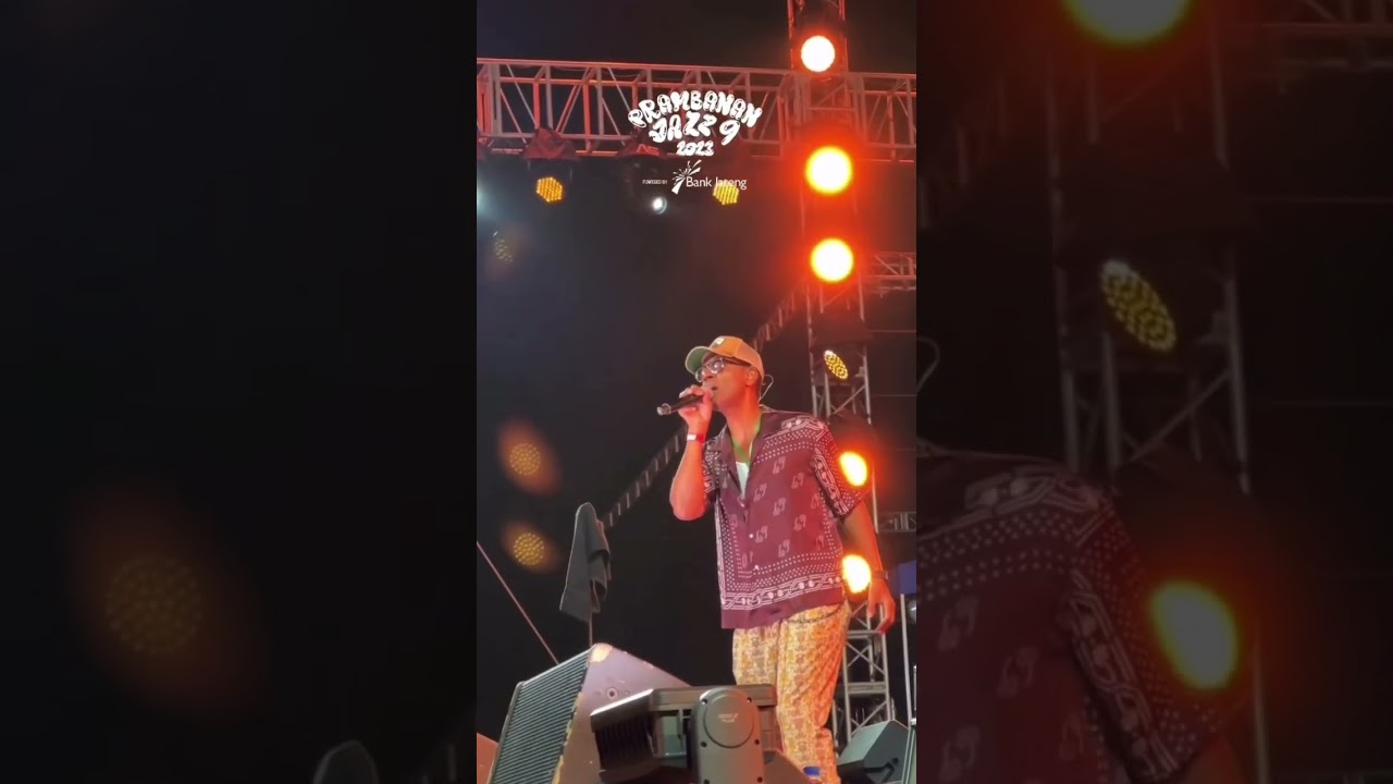 JBR President, Eric Benét, performed at the Prambanan Jazz Festival in Yogyakarta, Indonesia 🇮🇩