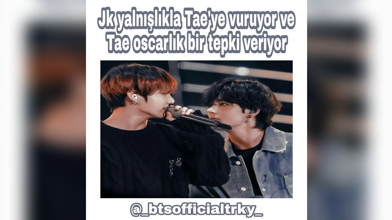 Taehyung ve Oscarlık tepkisi 😂