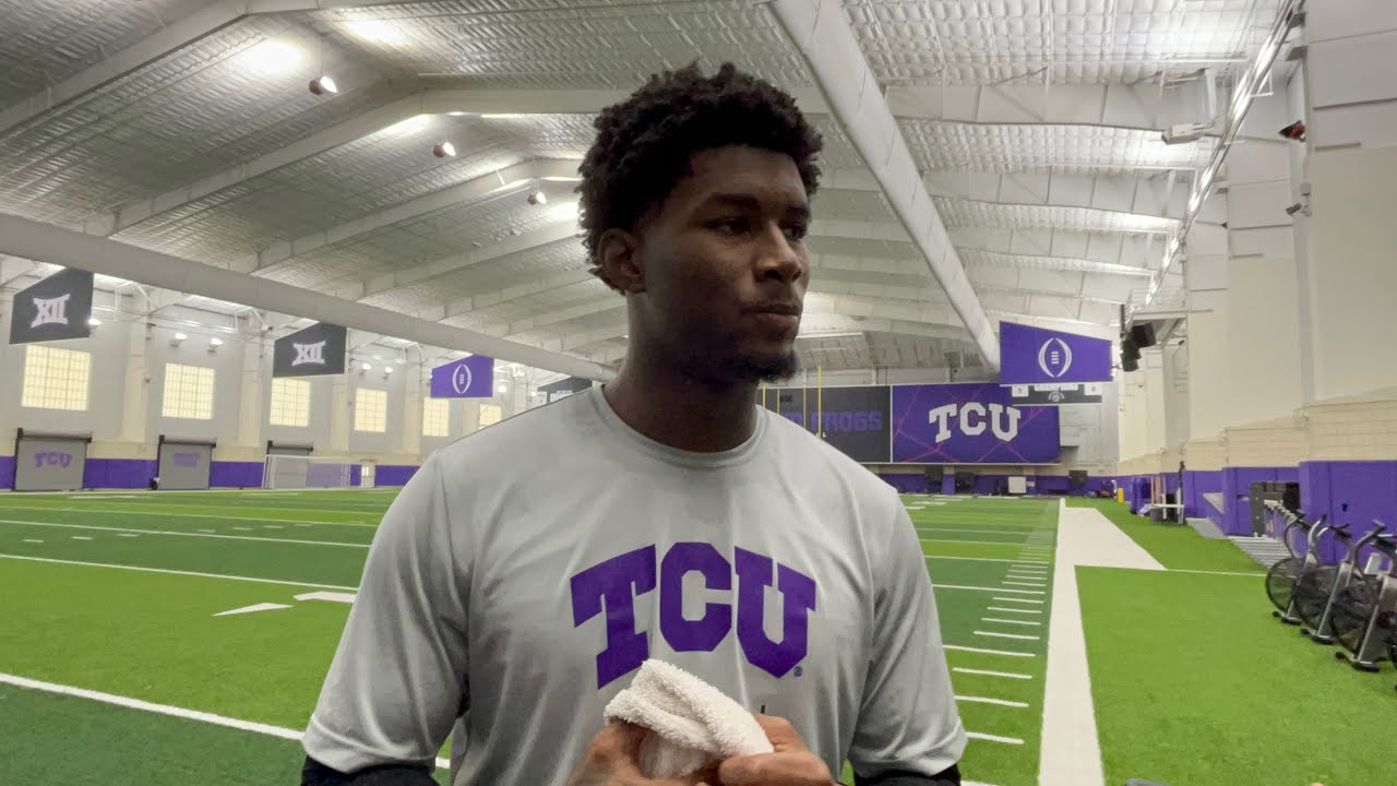 TCU WR Jeremy Scott talks off-season workouts, why he chose the Frogs