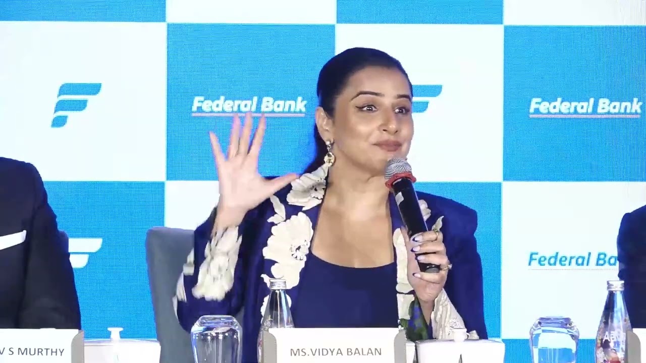 Vidya Balan Arrive As Brand Ambassador For The Unveiling Of Federal Bank’s New Look