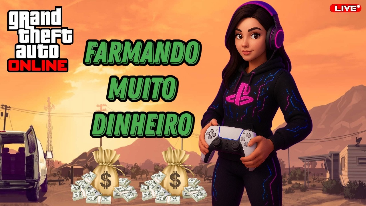 🎀GTA ONLINE AO VIVO! (PS5)