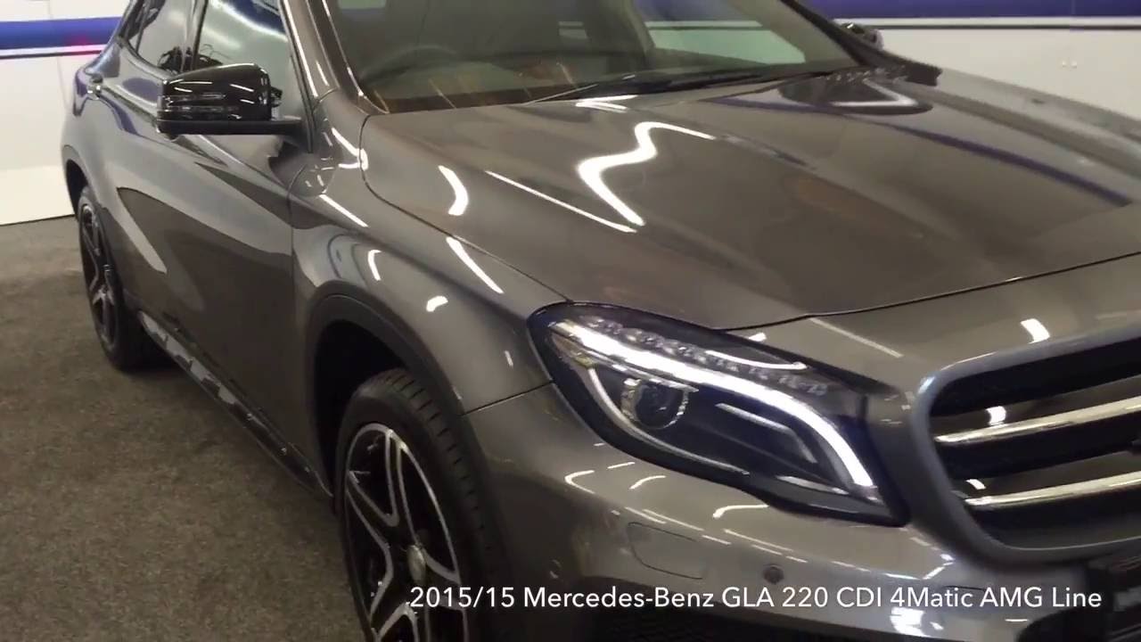 2015/15 Mercedes-Benz GLA220 CDI 4Matic AMG Line 5dr