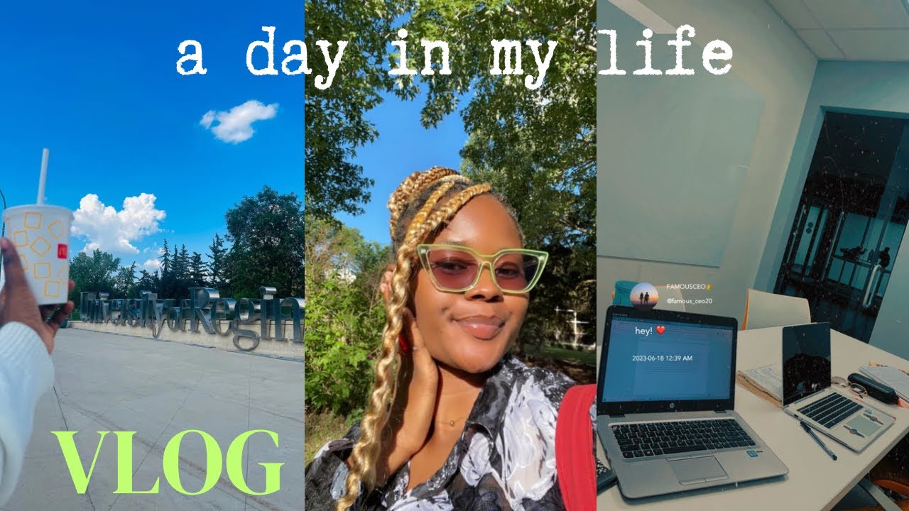 A day in the life of an international student in Canada🇨🇦|Regina