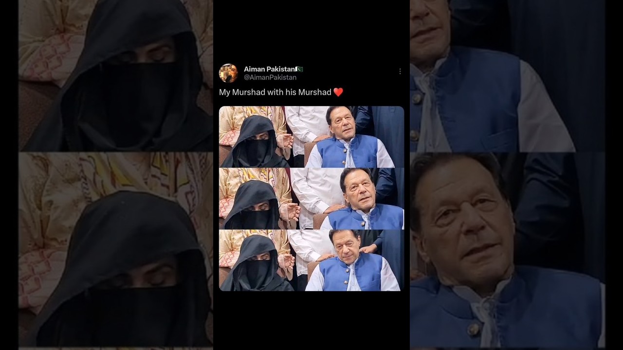 Imran Khan with Bushra bibi #imrankhan #bushrabibi