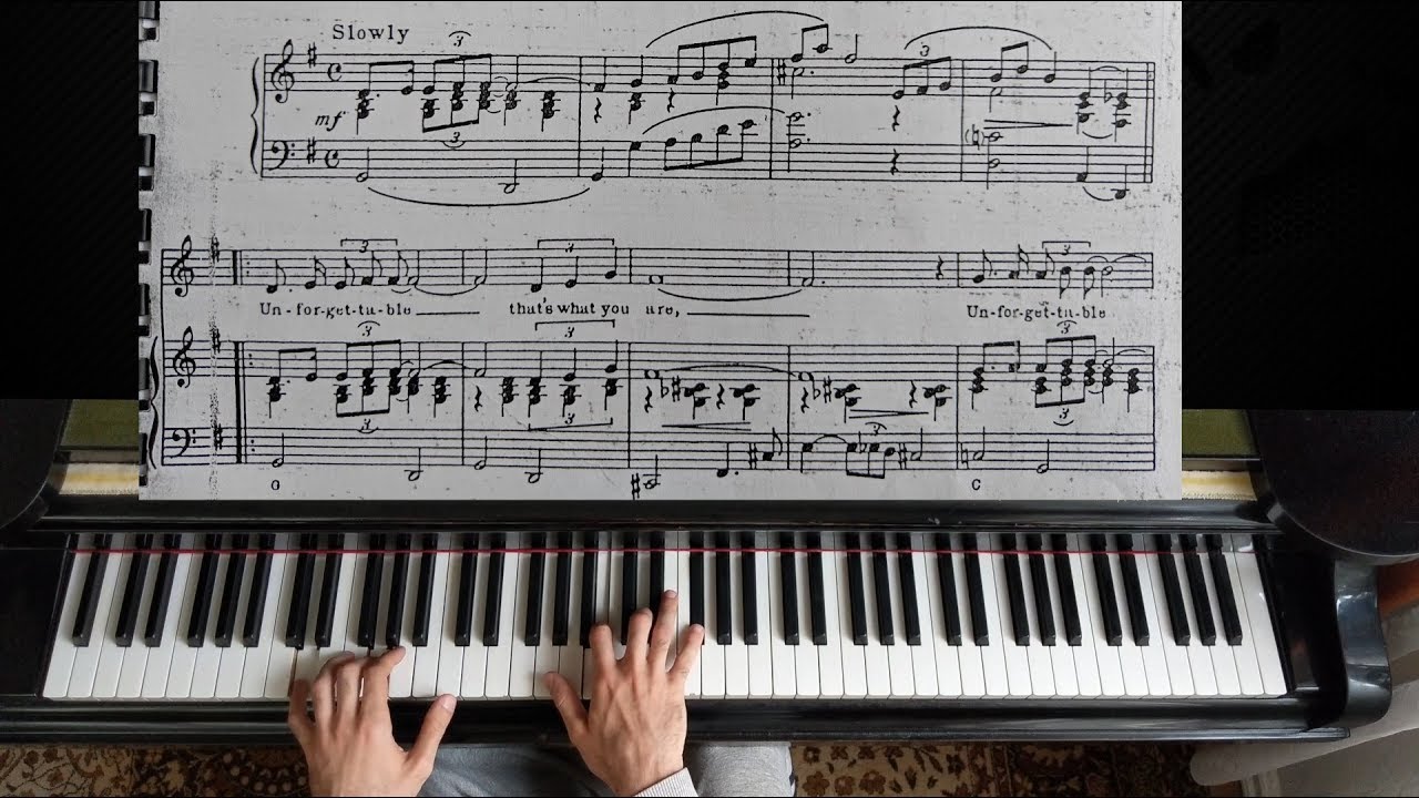 Unforgettable - Piano Tutorial