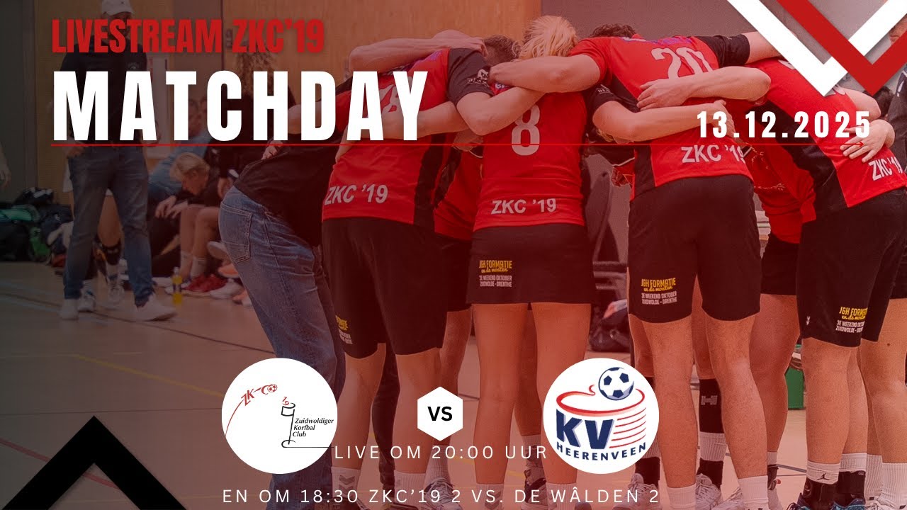 Livestream ZKC'19 | ZKC'19 1 - Heerenveen 1 | ZKC'19 2 - De Walden 2