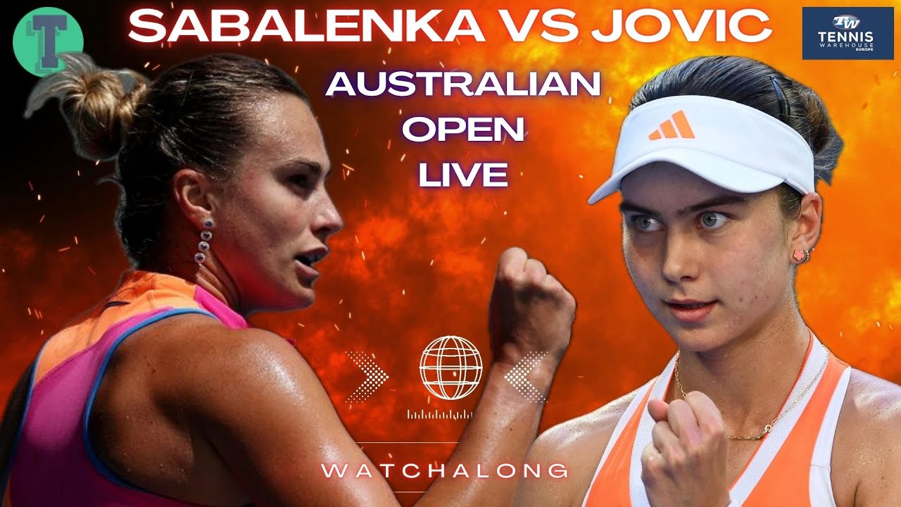 Aryna Sabalenka vs Iva Jovic | Australian Open 2026 | Quarter-Final | LIVE TENNIS WATCHALONG