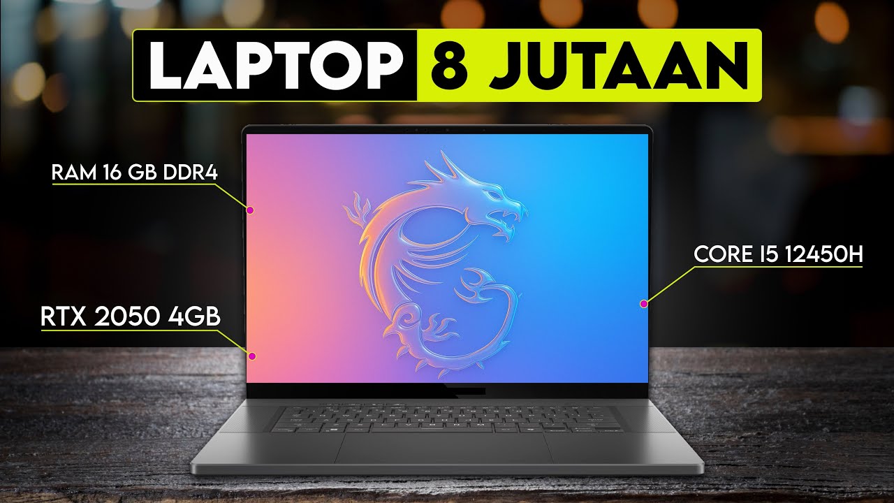 Laptop 8 JUTAAN Terbaik JUNI 2025! - RTX 2050 Buat Gaming dan Editing