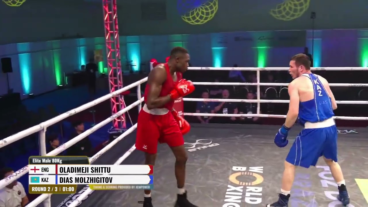 Oladimeji Shittu (ENG) vs. Dias Molzhigitov (KAZ) World Boxing Cup 2026 QF's (80kg)