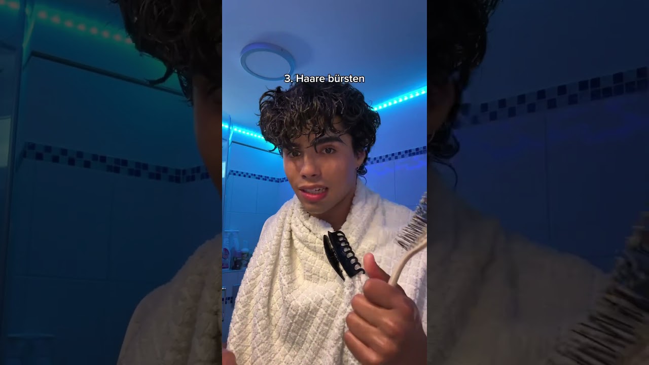 Meine Routine f&uuml;r perfekte locken&hellip;#shorts