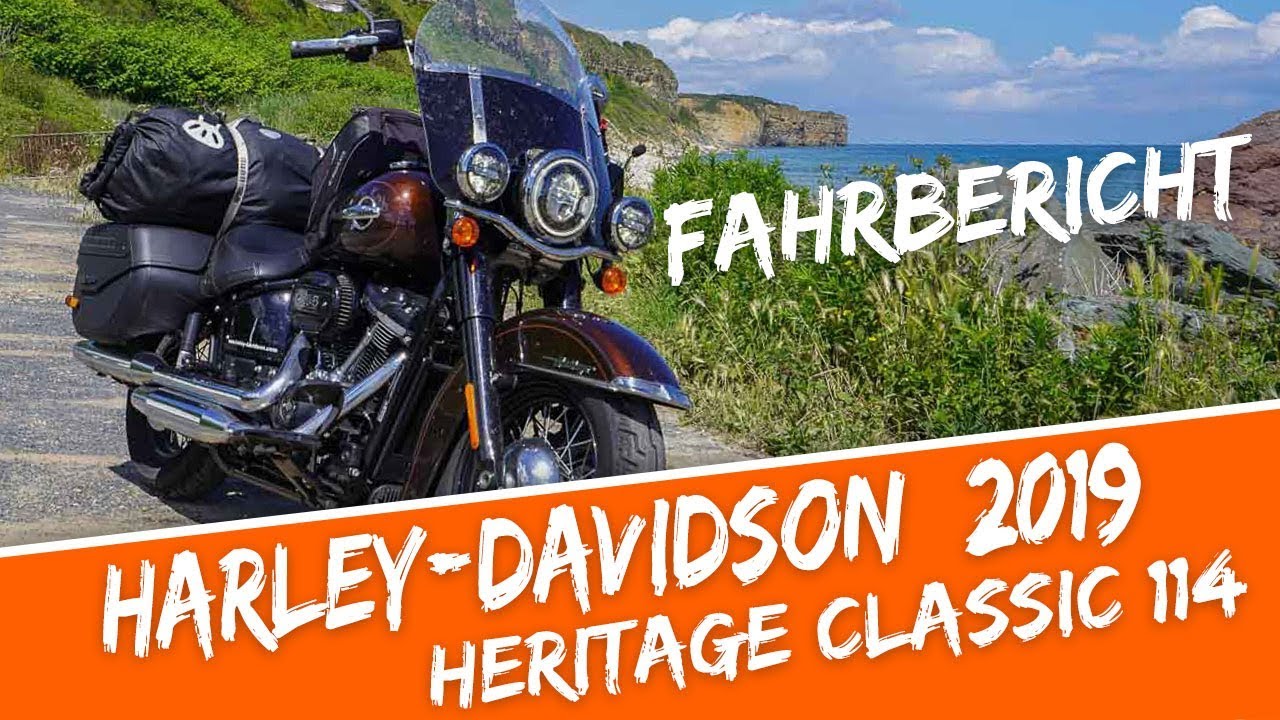 Harley Davidson Heritage Classic 114 Modelljahr 2019 Fahrbericht