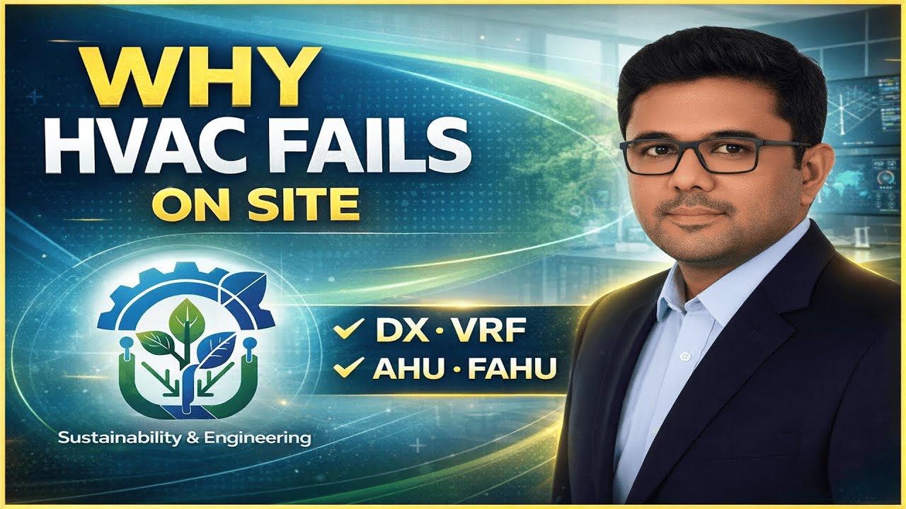 HVAC Unit Selection Explained | Why Approved Units Still Fail on Site (DX, VRF, AHU, FAHU)