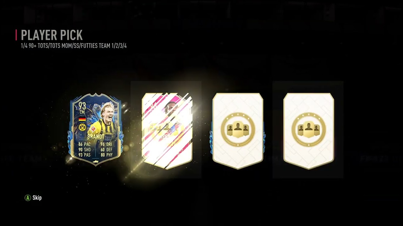 Opening some 90+ TOTS, Shapeshifters or FUTTIES Player Picks