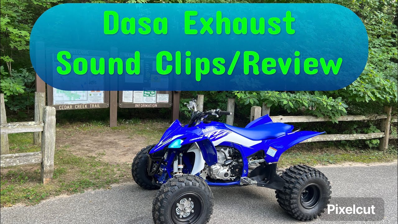 DASA RACING Full Exhaust Review/Sound Clips | Yamaha YFZ450r