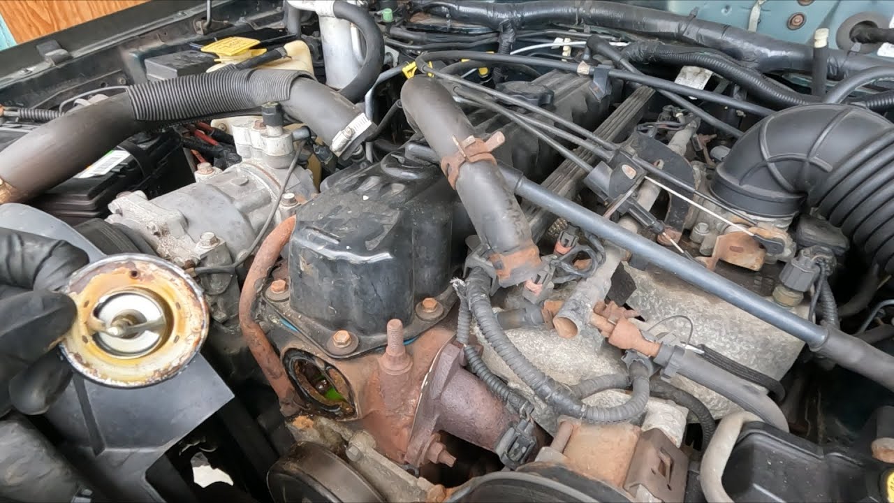 How To Replace A Thermostat On A 2001 Jeep Cherokee XJ