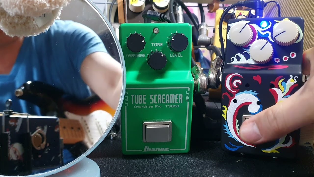 TS808 Peace Hill FX MOD+ TS808 Tube Screamer (Ibanez)+od3(BOSS)+Fender Relic Guitar+Fender Blues Amp