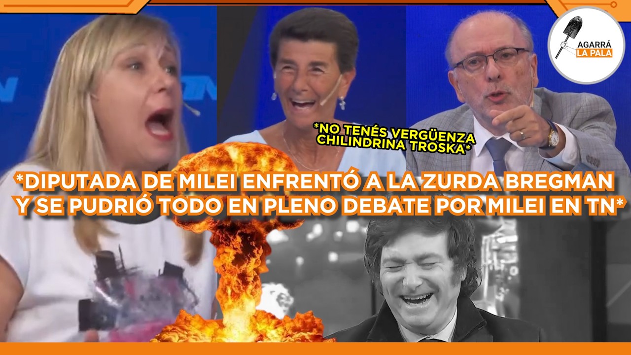 DIPUTADA DE MILEI ENFRENTÓ A LA ZURDA BREGMAN Y SE PUDRIÓ TODO: 