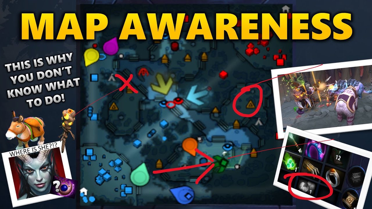 Как улучшить свою ориентацию на карте | Dota 2 7.31d
