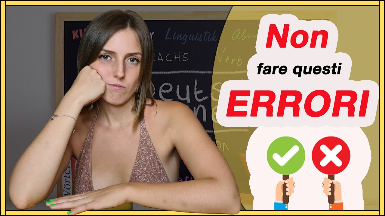 Gli errori pi&ugrave; frequenti di chi impara una lingua straniera | Impara il tedesco con successo 🚀🇩🇪