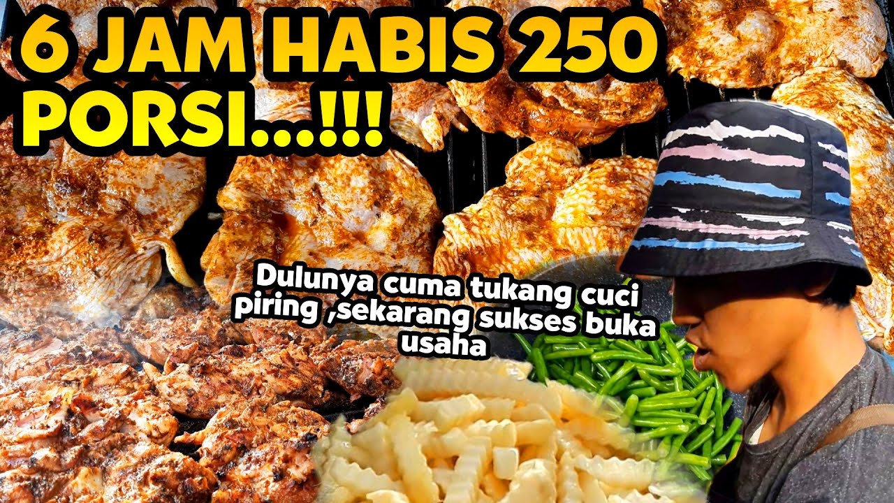 SEHARI LUDES 250 PORSI & OMSET SEHARI DIATAS 3JT...!!! - INDONESIAN STREET FOOD