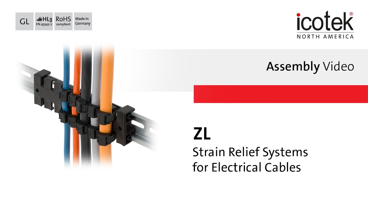 Cable Strain Relief ZL | Assembly | icotek North America